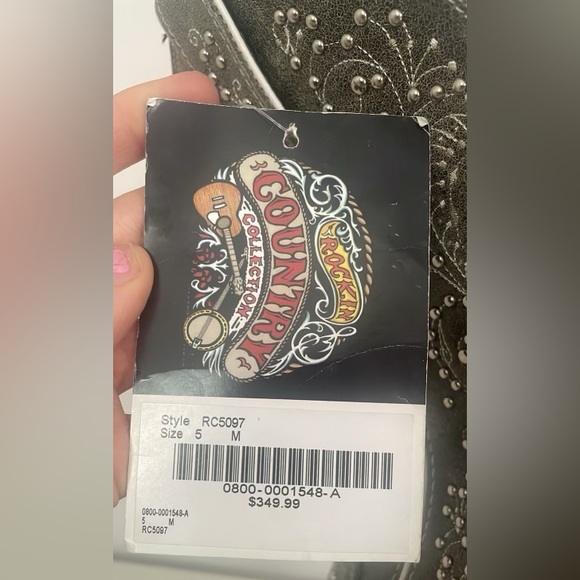 Authentic Leather Nashville Cowgirl Boots! - Picture 2 of 3